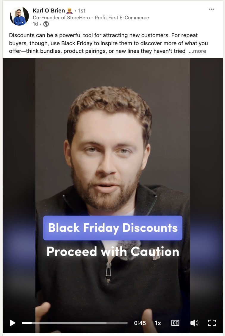 Black Friday ads profitability checklist